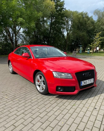 Audi A5 cena 34500 przebieg: 284000, rok produkcji 2008 z Wałcz małe 301